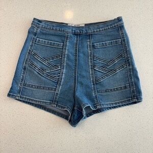 Free People Denim Shorts